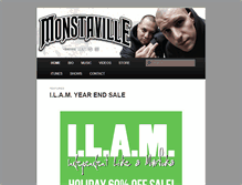 Tablet Screenshot of monstavillemusic.408inc.com